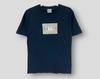 Vintage 90s bitch skateboard logo T-Shirt collectible streetwear casual outfit single stitch skate tee blue Small