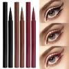 Карандаш для подводки глаз двойного назначения: Тонкая черная жидкая подводка и карандаш в одном флаконе, быстросохнущая, водостойкая, не размазывается, обеспечивает стойкий макияж