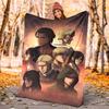 Attack on Titan Flannel Blanket Soft Warm All-Season Throw, Design for Camping, Car Travel, Hiking Sofa, Bed, Office Perfect Gift for Parties
