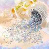 1 Pack 15g Party Confetti Mini Shining Eye-catching Decorative Birthday Party Balloon Filling Stars Moon Confetti Wedding Decor