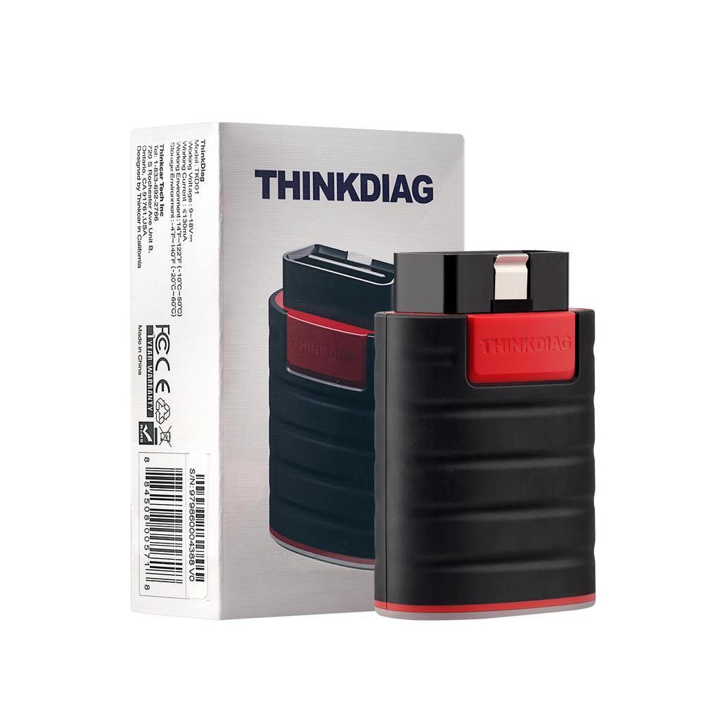 ThinkDiag OBD2 Car Diagnostic Tool - Multilingual Version with One Year of Free Software