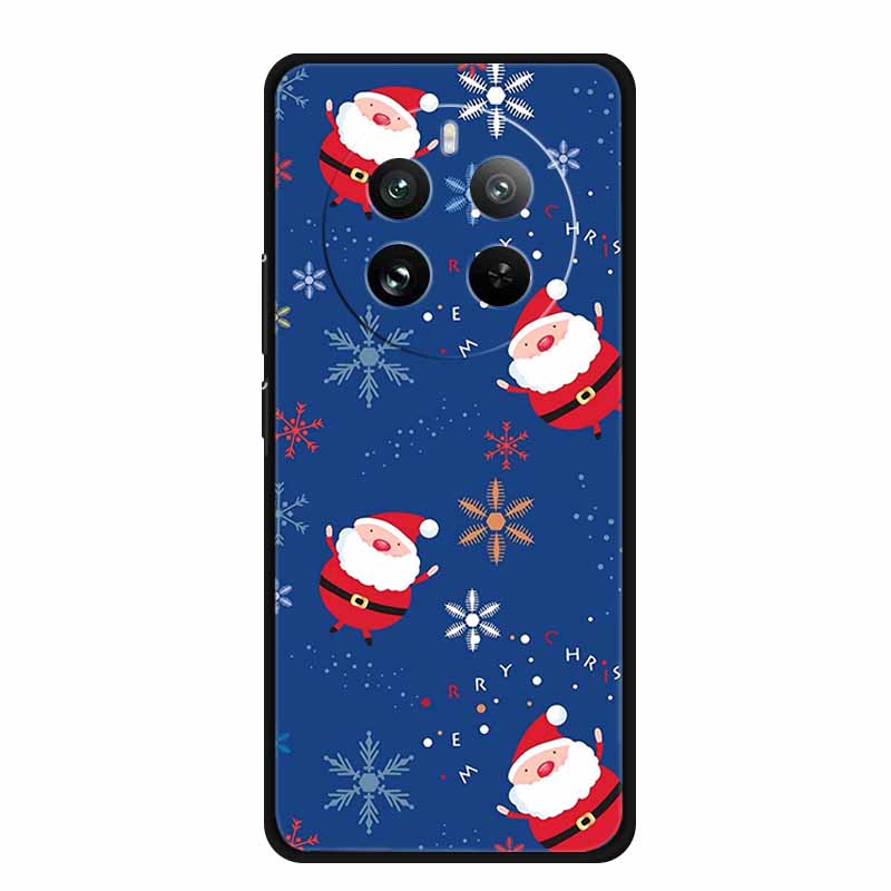 Рождественские чехлы для телефона 2024 года для Realme 12 Pro Plus Чехол Мягкий ТПУ Силикон Для Realme 12 Pro Чехол Бампер Funda 12Pro Pro+ 5G Чехол