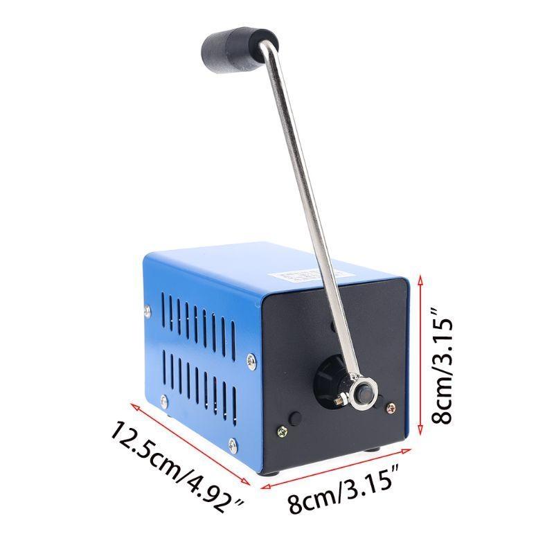 20 Вт Ручной генератор USB с рукояткой Портативный генератор с рукояткой Простой в использовании