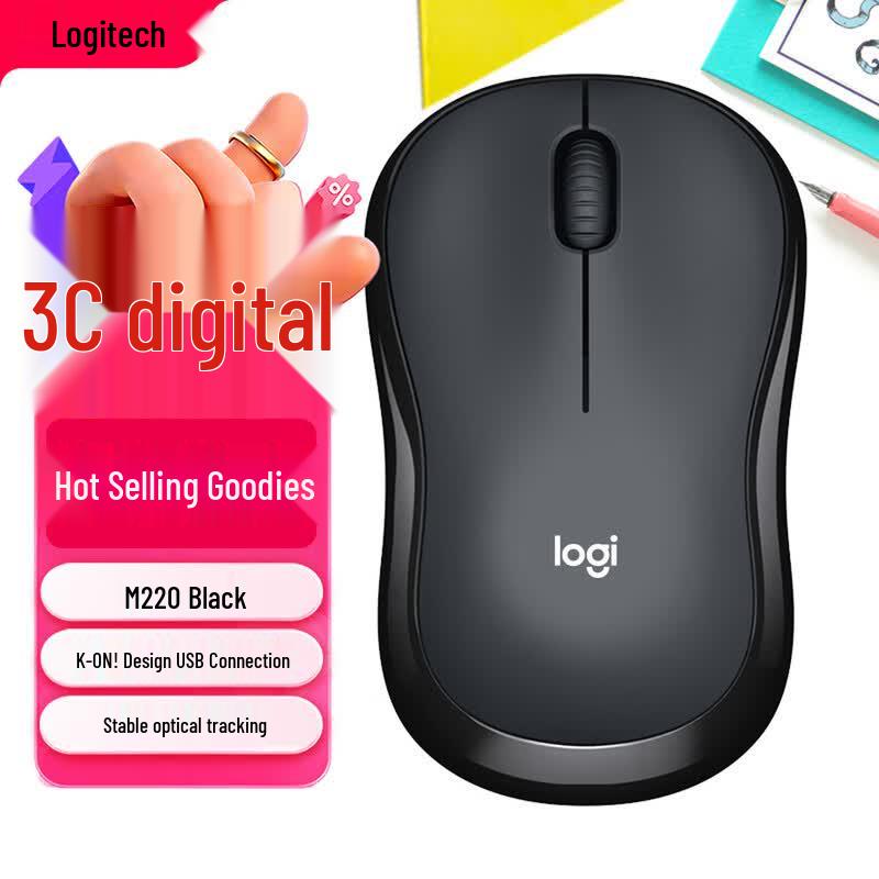 Беспроводная мышь Logitech M220/M221 Silent