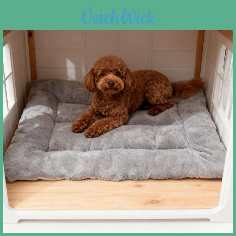 Pet Bed Mat For Dogs And Cats With Doubleside Use And Soft Polyester Material Large Size