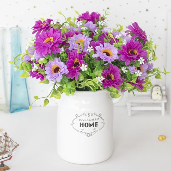 Полезный искусственный цветок Изысканный Не требует воды Яркий