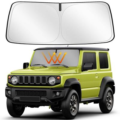 ZATOOTO Солнцезащитный козырек на лобовое стекло для Suzuki Jimny Sierra УФ Без присосок Легкая УФ-защита Легкий дизайн и (JB64/JB74) - Защита, Требуется,