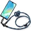 Case for Samsung Galaxy A16 5G/4G - Shockproof with Removable Blue Lanyard - BOOLING