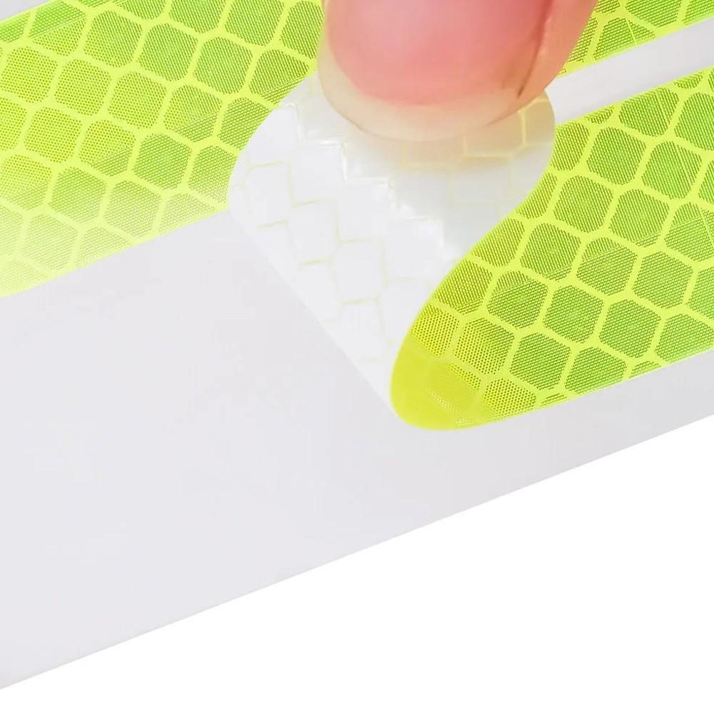 Helmet Reflective Stickers Motorcycle Safety Decals Night Visibility Tape
