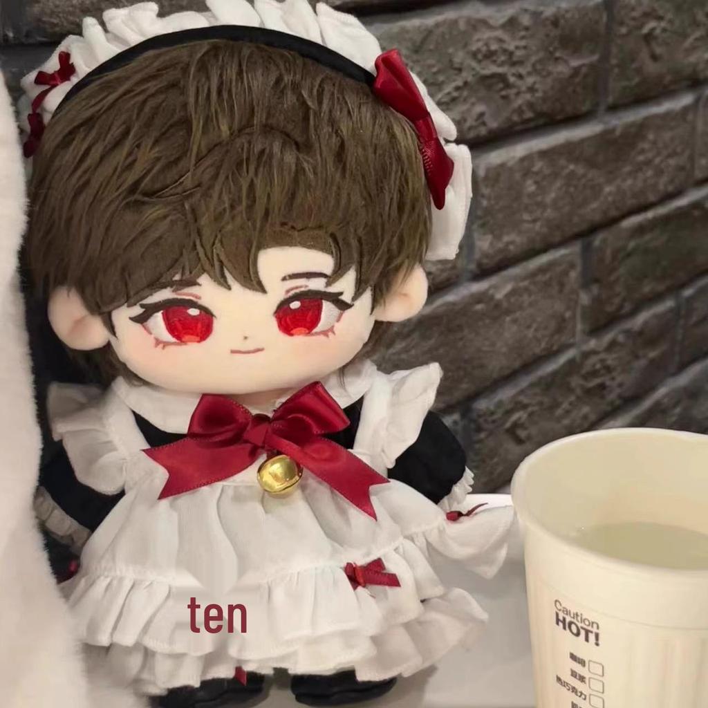 Набор одежды для плюшевой куклы 20 см - Хлопковая кукла, носимый набор одежды