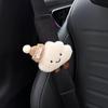 New Cartoon Bow Cloud Car Seat Belt Cover Shoulder Strap Harness Cushion Car Seatbelt Shoulder Pad Protector Auto Neck Support