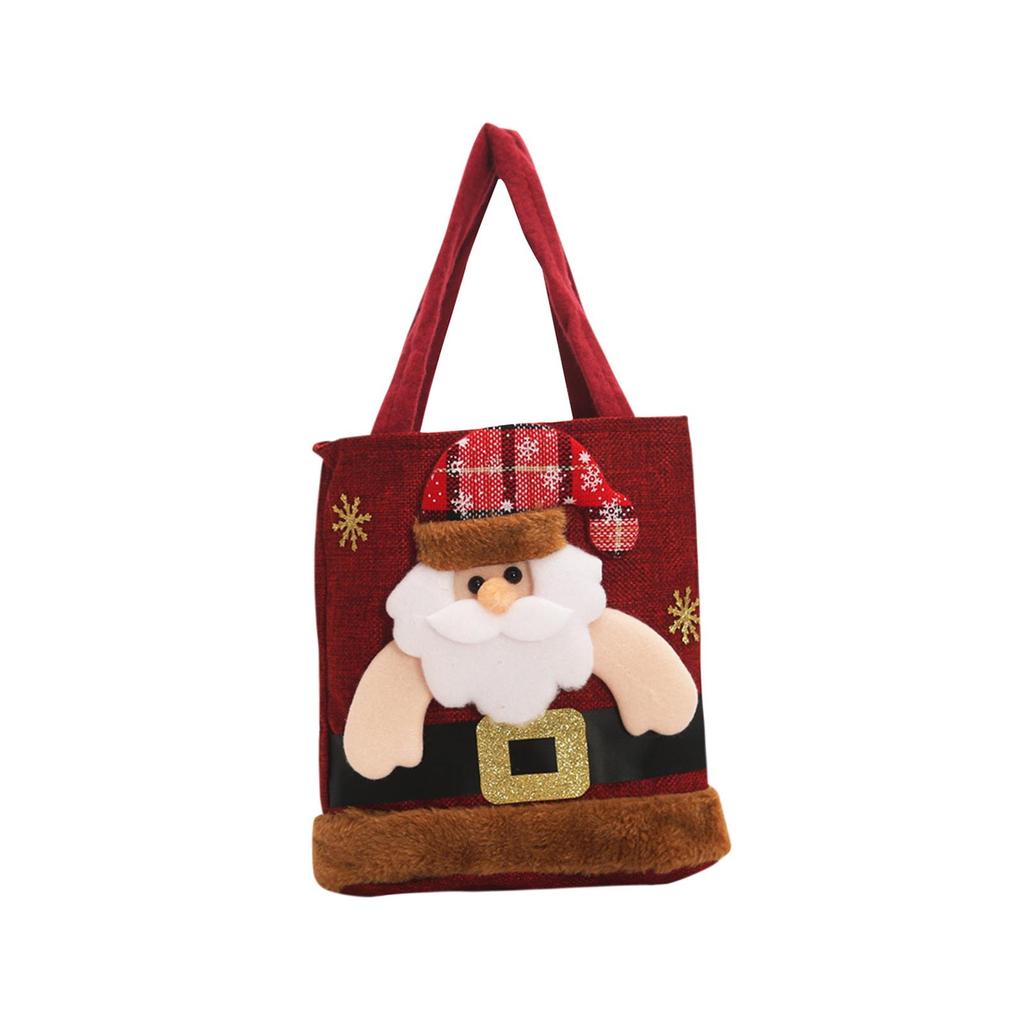Рождественский подарок кукольная сумка рождественские принадлежности для вечеринок переносная сумка сумка для конфет
