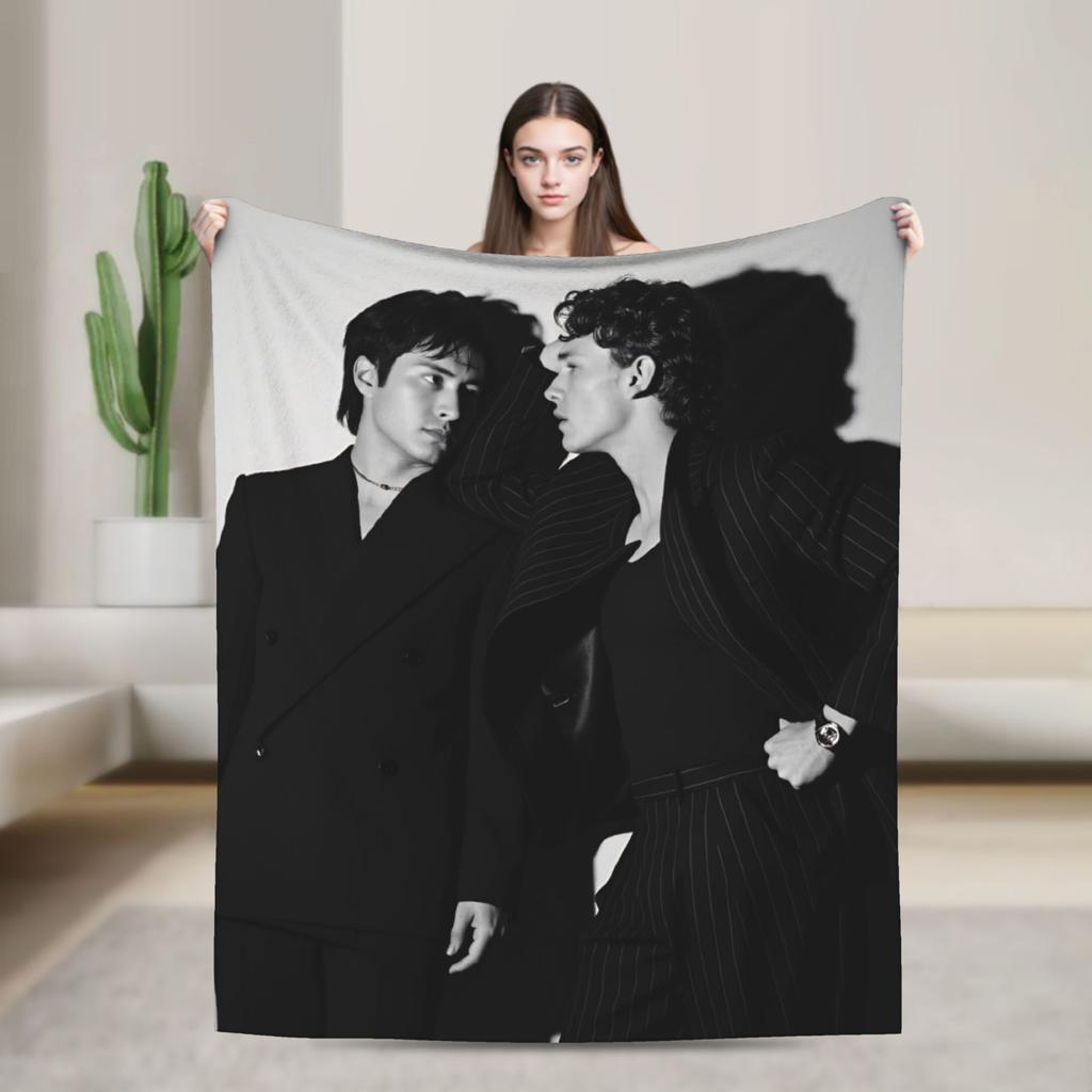 Heated Rivalry Flannel Blankets Warm Soft Throw Blanket for Living Room Travel Street Trend Bedspread Sofa Bed Cover