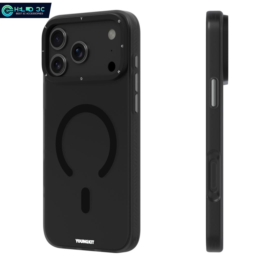 Youngkit Ultra Thin Magnetic Case Compatible with Iphone 17 Pro Max Case Shockproof Iphone 17 Pro Case Shockproof