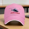Sun Baseball Cap Airwolf  Design Hip Hop Hats Breathable Stylish Hiking Fishing Snapback Cap