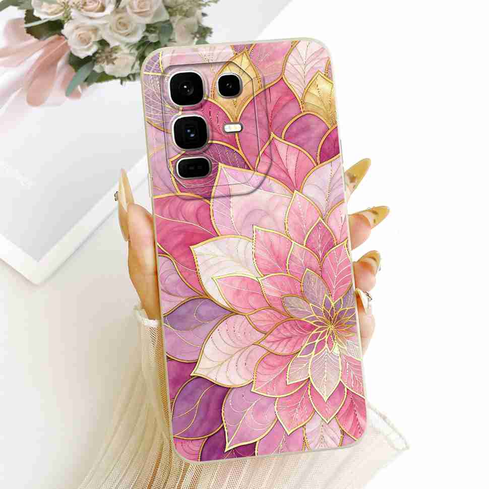 Чехол для Infinix Note 50 Pro Plus Мягкие Fundas Новый Модный Расписной Чехол Для Infinix Note 50 Pro+ ProPlus 5G Чехлы Задняя Крышка