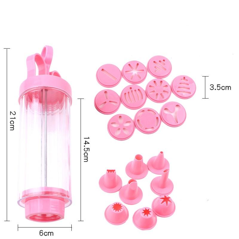 Пресс для печенья, набор для обледенения, формочка для печенья, пистолет, DIY кондитерский шприц, насадки для экструдера, трубопроводы, крем, печенье, инструменты для торта