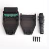 OBD2 16Pin J1962 Connector 1 Set Stable Signal Transmission OBD II Male Adaptor for Auto Fault Detection