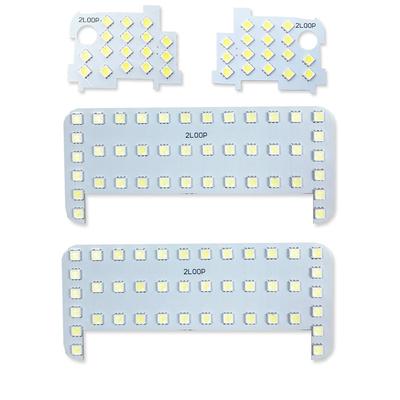 2LOOP 3-чиповые SMD 4 штуки Светодиодная лампа салона FJ Cruiser GSJ15W - Чистый белый свет