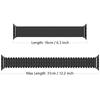 Elastic Metal Watchband For iWatch Series 8 7 6 5 4 3 2 1 Ultra Stainless Steel Strap For Apple Watch 38/40/41/42/44/45/49mm Expansion Luxury Bracelet