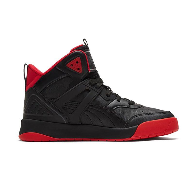 Puma Кроссовки Backcourt Mid Black Red Unisex Shadow Silver 374139-03