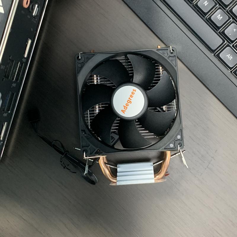 2 heatpipes X99 CPU Air Cooler PC Processor Ventilador For Intel LGA 1366 1150 1151 1155 1200 1700 2011 X79 AM3 AM4 AM5 Radiator