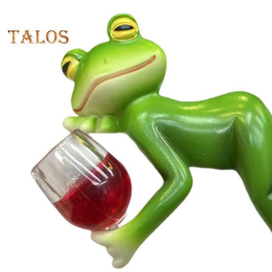 3 шт./компл. Мини-фигурка лягушки-питья, стоящая, сидящая, лежащая, мультяшная лягушка, скульптура из смолы, садовый цветочный горшок, украшение для обнимашек