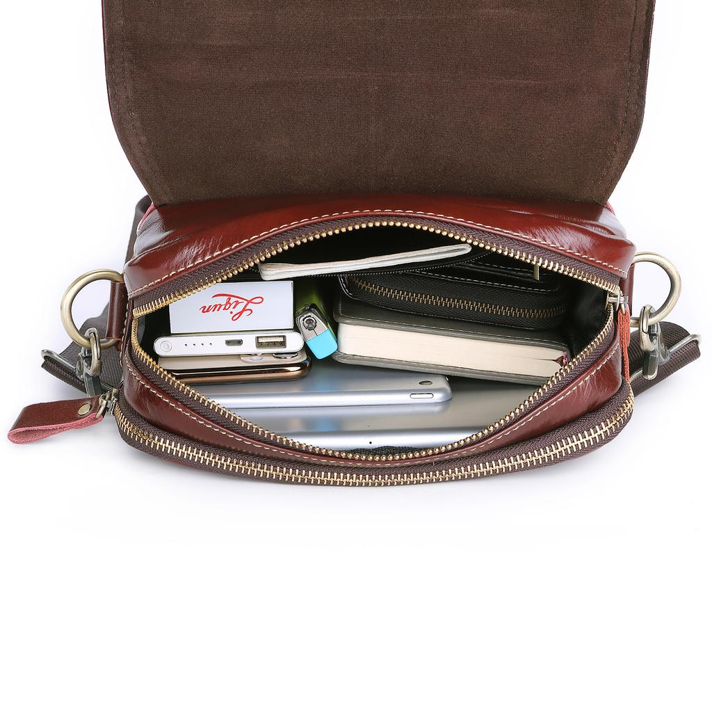 Мужская сумка из коровьей кожи, вертикальный деловой повседневный офисный портфель, мужская сумка-мессенджер через плечо