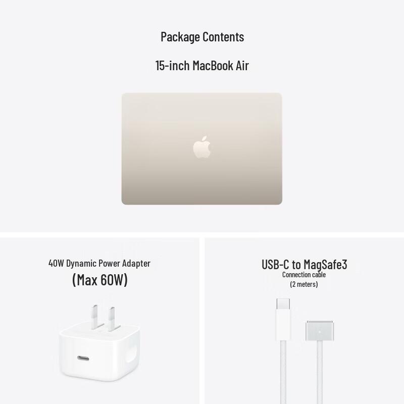 Apple Ноутбук MacBook Air 15 дюймов M5 (Китайская версия)