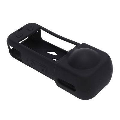 Силиконовый чехол Объектив   Подходит для NaInsta360 X5 Противоскользящий Мягкий Защита от падений Теплоотвод Панорамная Экшн-камера Защитный Чехол Крышка С ремешком
