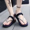 Летние новые мужские сандалии Wild Couple Flat Personality Fashion Slip Flip Flops Sandalias Hombre 2024 Plus Size