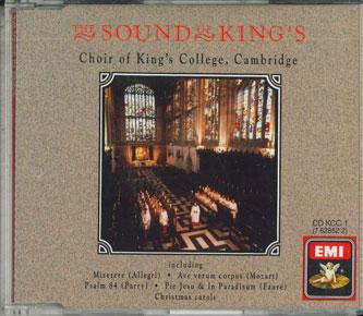 CD ХОР КОРОЛЕВСКОГО КОЛЛЕДЖА КЕМБРИДЖА - Звук королей CDKCC1 EMI 1989 Германия Классика Б/У