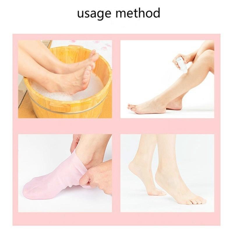 Женские носки против сухости и омоложения, защитные носки для ухода за кожей ног, эластичные носки