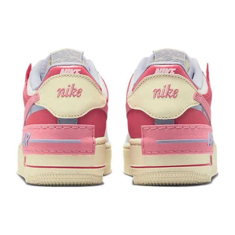 Nike Кроссовки Air Force 1 Shadow Sail Sea Coral Женские Кремовый Индиго-Дымчатый Коралловый Меловой DV7449-101