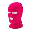 Motorcycle Windproof Full Face Knit Hats Ski Mask Men Warm Wool Balaclava Winter Hats Knitted 3 Holes Ski Mask