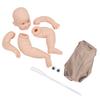 Виниловый DIY Reborn Doll Kit неокрашенный младенец кукла модель части наборы игрушка 28 дюймов