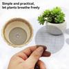 50PCS/Set Plastic Flower Pot Hole Mesh Pad Round Flower Pot Gasket  Bonsai Flower Tools