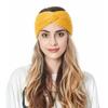 Women Hairband Head Wrap Cross Knot Hairband Hair Accessories Knitted Headband Ear Warmer Headband