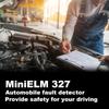 Автомобильный диагностический сканер OBD2 ELM327, совместимый с автоматическим обнаружением кодов, потоковой передачей данных в реальном времени, компактным дизайном для простого устранения неисправностей автомобиля