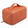 Large Capacity Cosmetic Bags Pu Leather Ladies Storage Bag Travel Makeup Case  Toiletry Bag