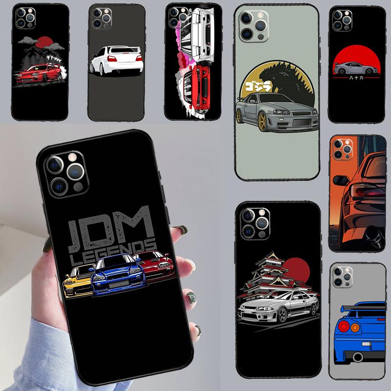 Чехол для телефона JDM Cars для Samsung Galaxy S26 S25 S24 S20 S21 S22 S23 Ultra S10 Plus S25 FE Cover Coque