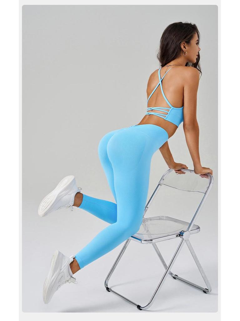 [Juman] Женские штаны для йоги с высокой талией и высокой эластичностью — летний дизайн для похудения и подтяжки бедер