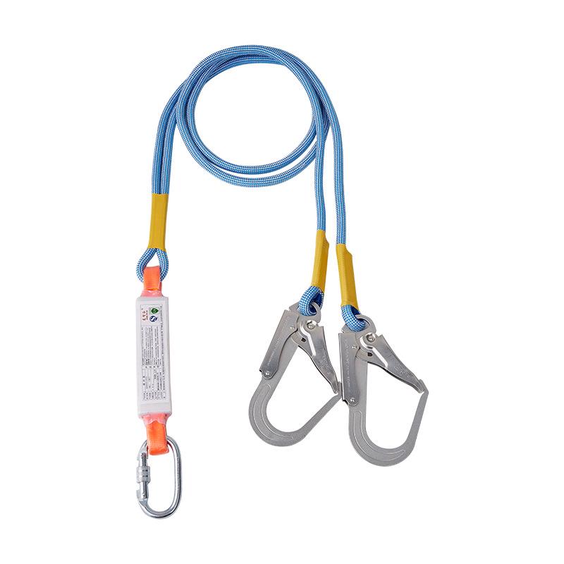 Safety Extension Rope with Hooks for High-Altitude Outdoor Work