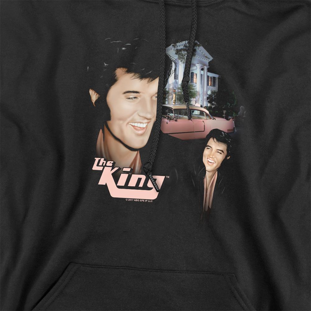 Elvis Presley Unisex Adult Home Sweet Home Hoodie