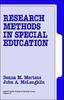 The Research Methods In Special Education Book