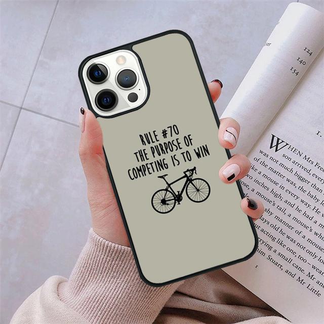 Чехол для телефона для велосипедиста шоссейного велосипеда Для iPhone 17 Air 16 15 11 12 13 14 Pro Max Plus coque