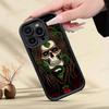 Чехол для телефона P-Powell P-Peralta Для IPhone 17 16 15 14 13 12 11 Pro Max Plus Mini Счастливым принтом