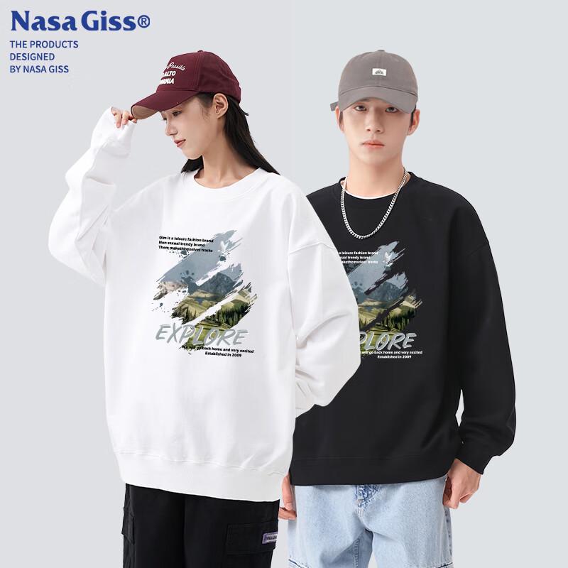 Мужской свитшот с графикой NASA GISS