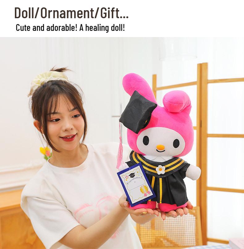 Шапочка выпускника доктора философии Кукла-кошка – Креативный подарок для студентов