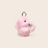 Bunny Plush Keychain With Flower Print For Bag Pendant Decoration Gift Kids